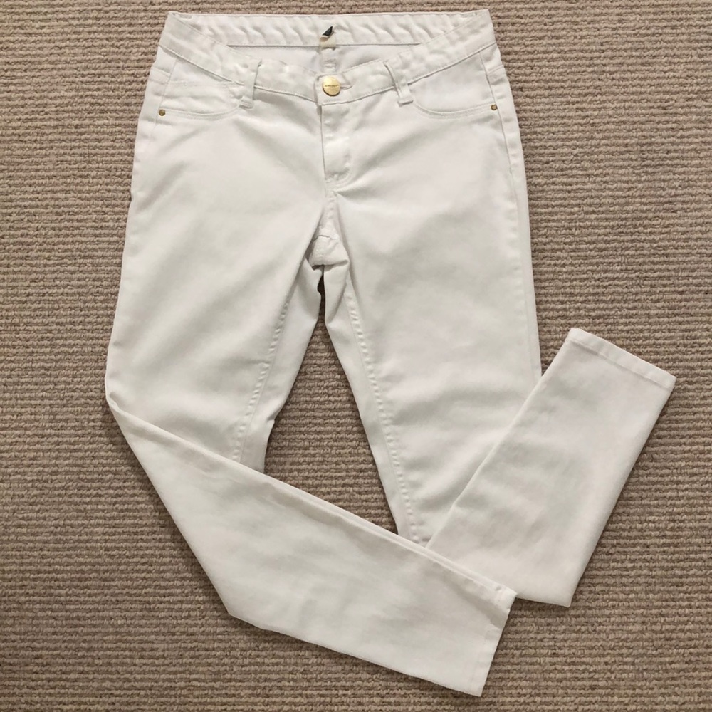 White Skinny Pants